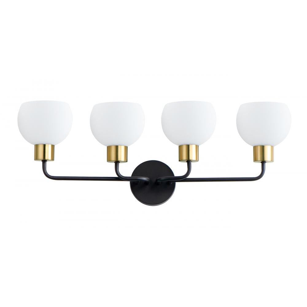 Maxim Lighting 11274SWBZSBR Coraline 29.5 Inch Bathroom Vanity - Bronze / Satin Brass