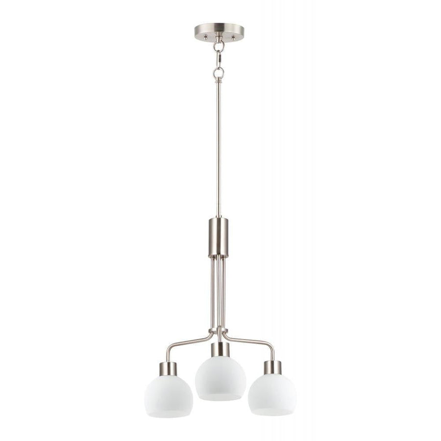 Maxim Lighting 11276SWSN Coraline 21 Inch Chandelier – Satin Nickel