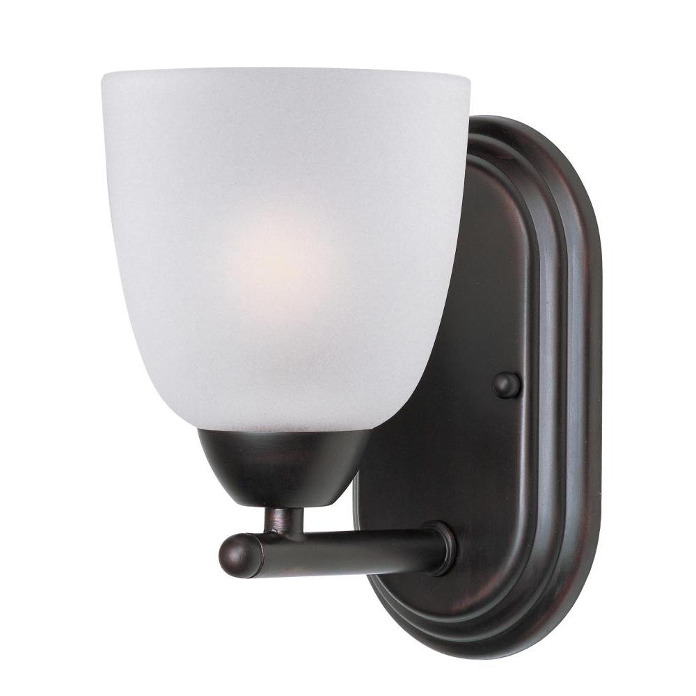 Maxim Lighting 11311FTOI Axis 5 Inch Bathroom Vanity - Oil Rubbed Bronze