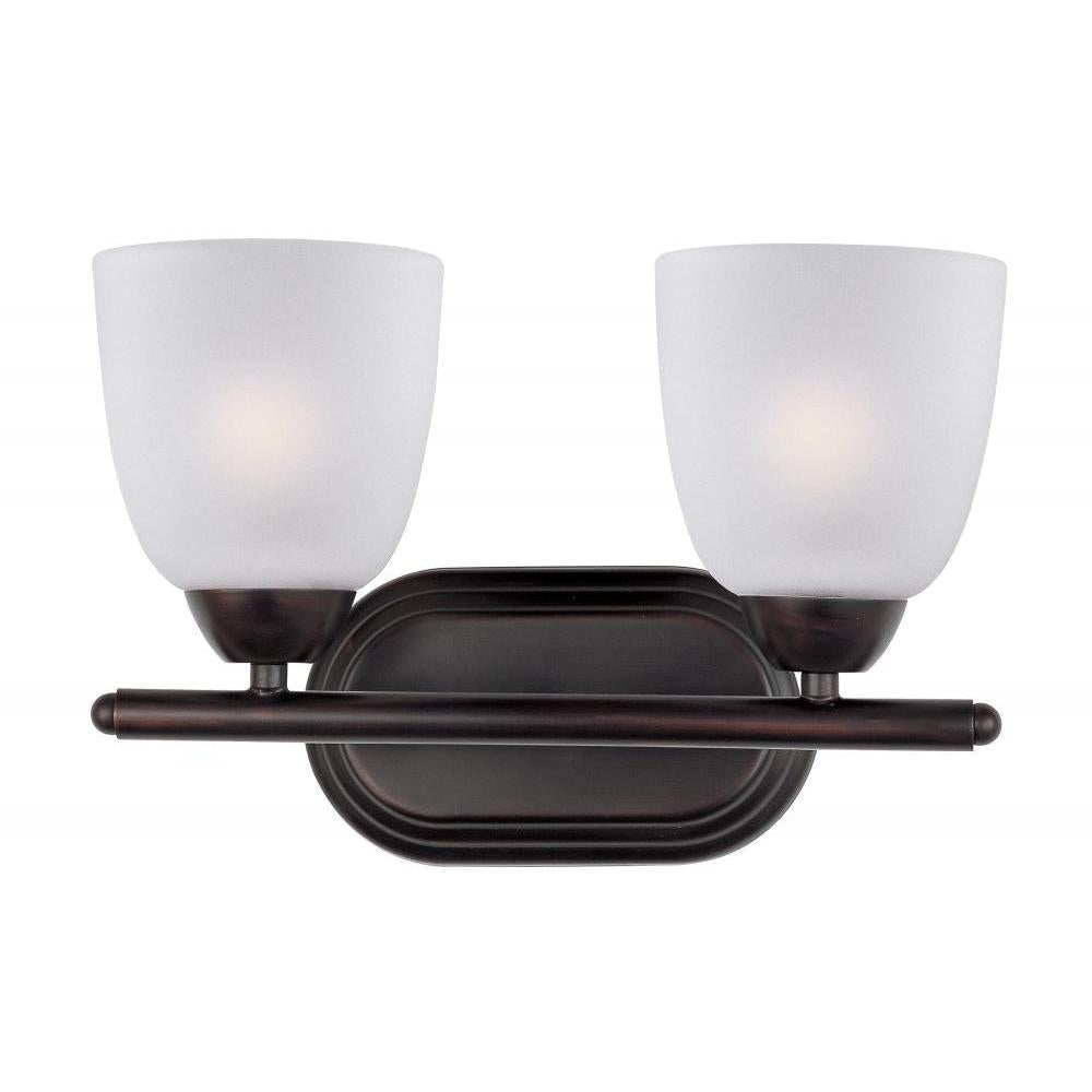 Maxim Lighting 11312FTOI Axis 13 Inch Bathroom Vanity - Oil Rubbed Bronze