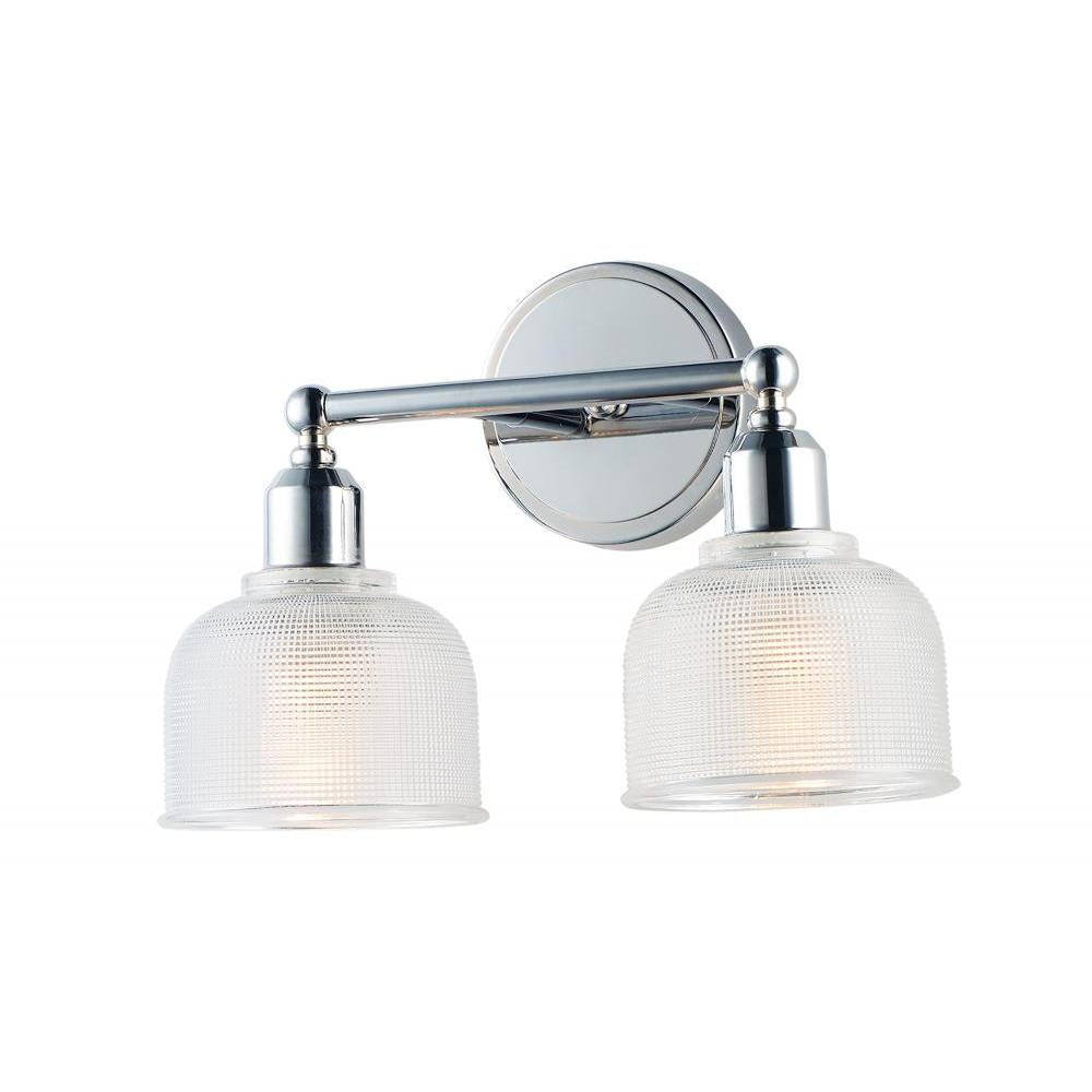 Maxim Lighting 11322CLPC Hollow 14 Inch Bathroom Vanity - Polished Chrome