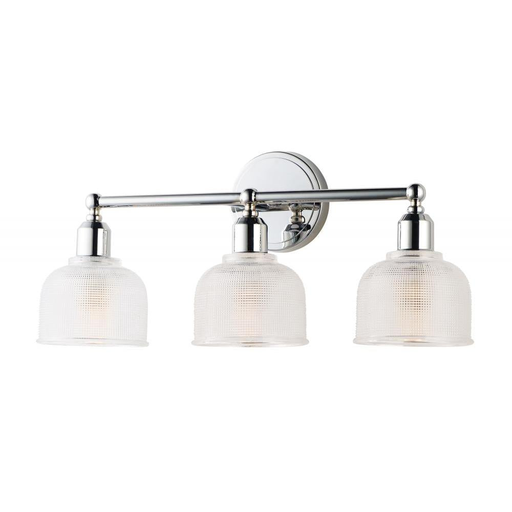 Maxim Lighting 11323CLPC Hollow 23 Inch Bathroom Vanity - Polished Chrome