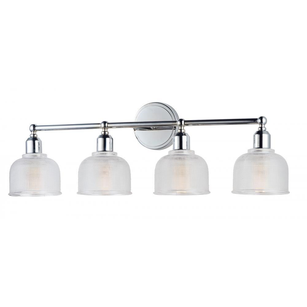 Maxim Lighting 11324CLPC Hollow 31 Inch Bathroom Vanity - Polished Chrome