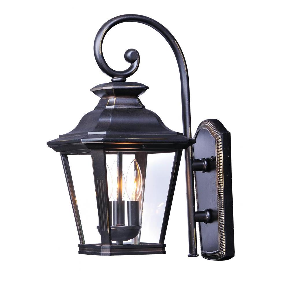 Maxim Lighting 1137CLBZ 11 Inch Outdoor Wall Sconce – Bronze
