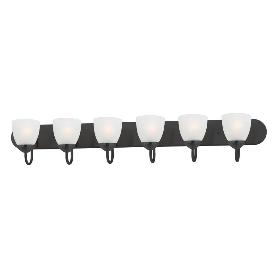 Maxim Lighting 11386FTBK Axis 48 Inch Bathroom Vanity - Black