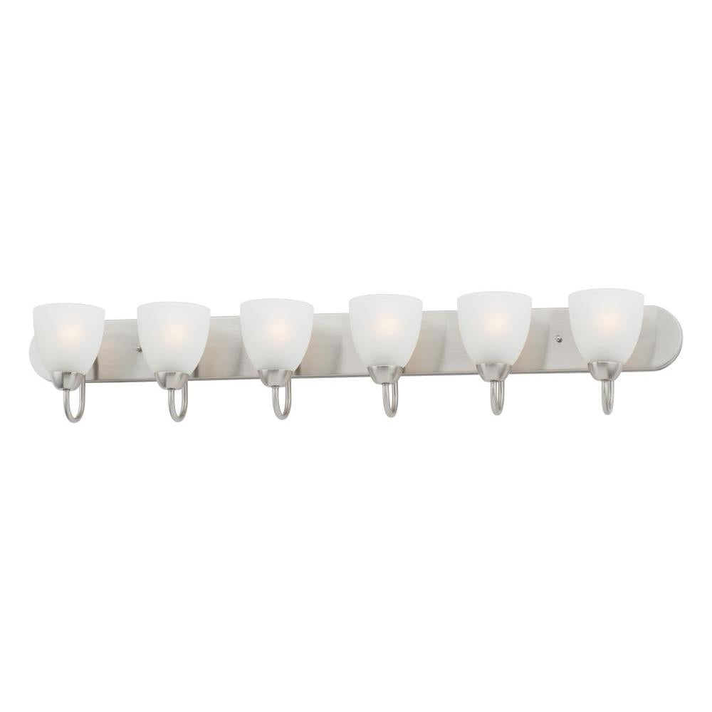 Maxim Lighting 11386FTSN Axis 48 Inch Bathroom Vanity - Satin Nickel