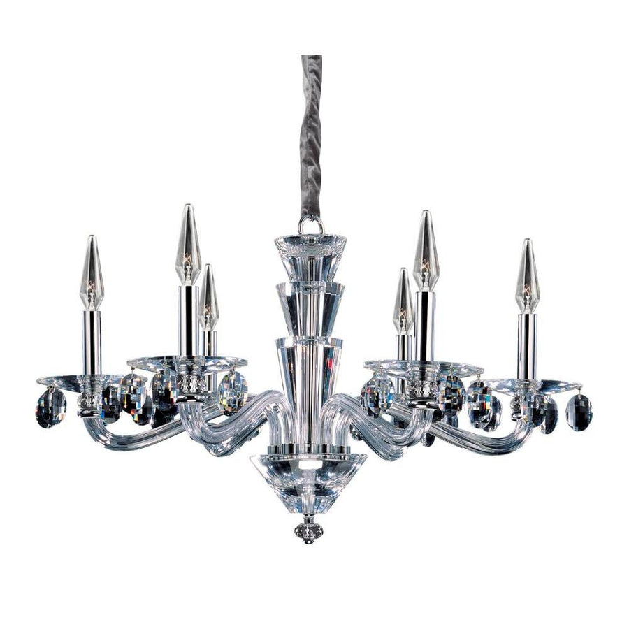 Fanshawe Luxury Crystal Chandelier – Polished Chrome