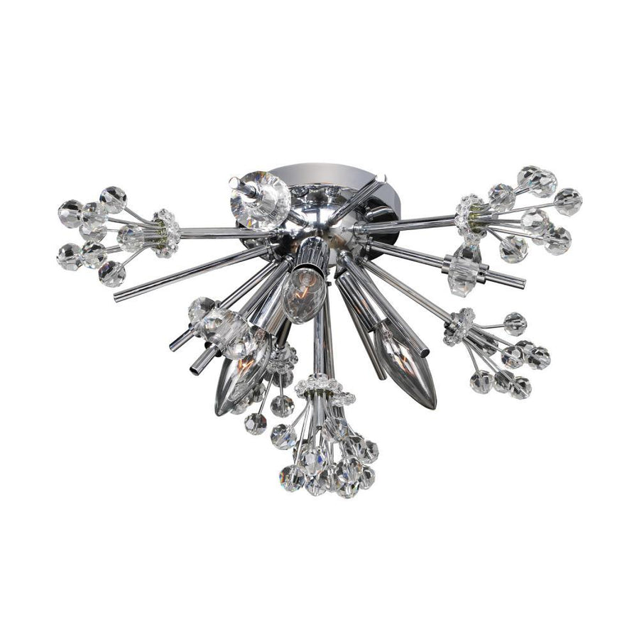 Fanshawe Luxury Crystal Chandelier – Polished Chrome