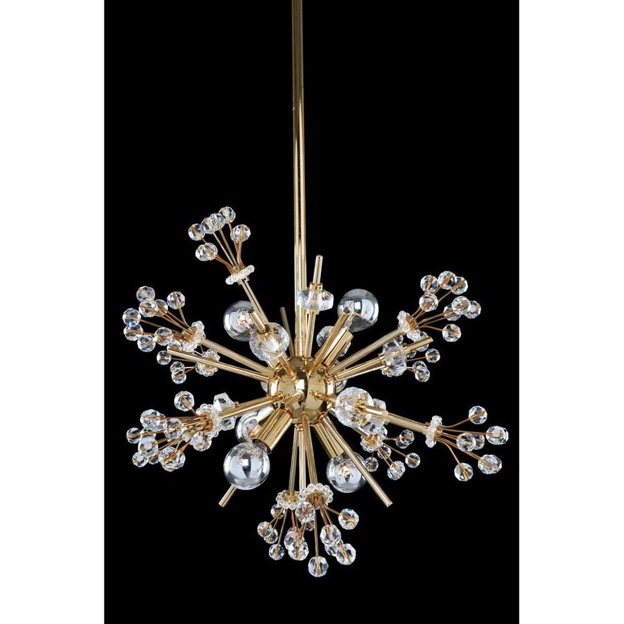 Constellation Colorata Luxury Crystal Mini Pendant – Polished Chrome