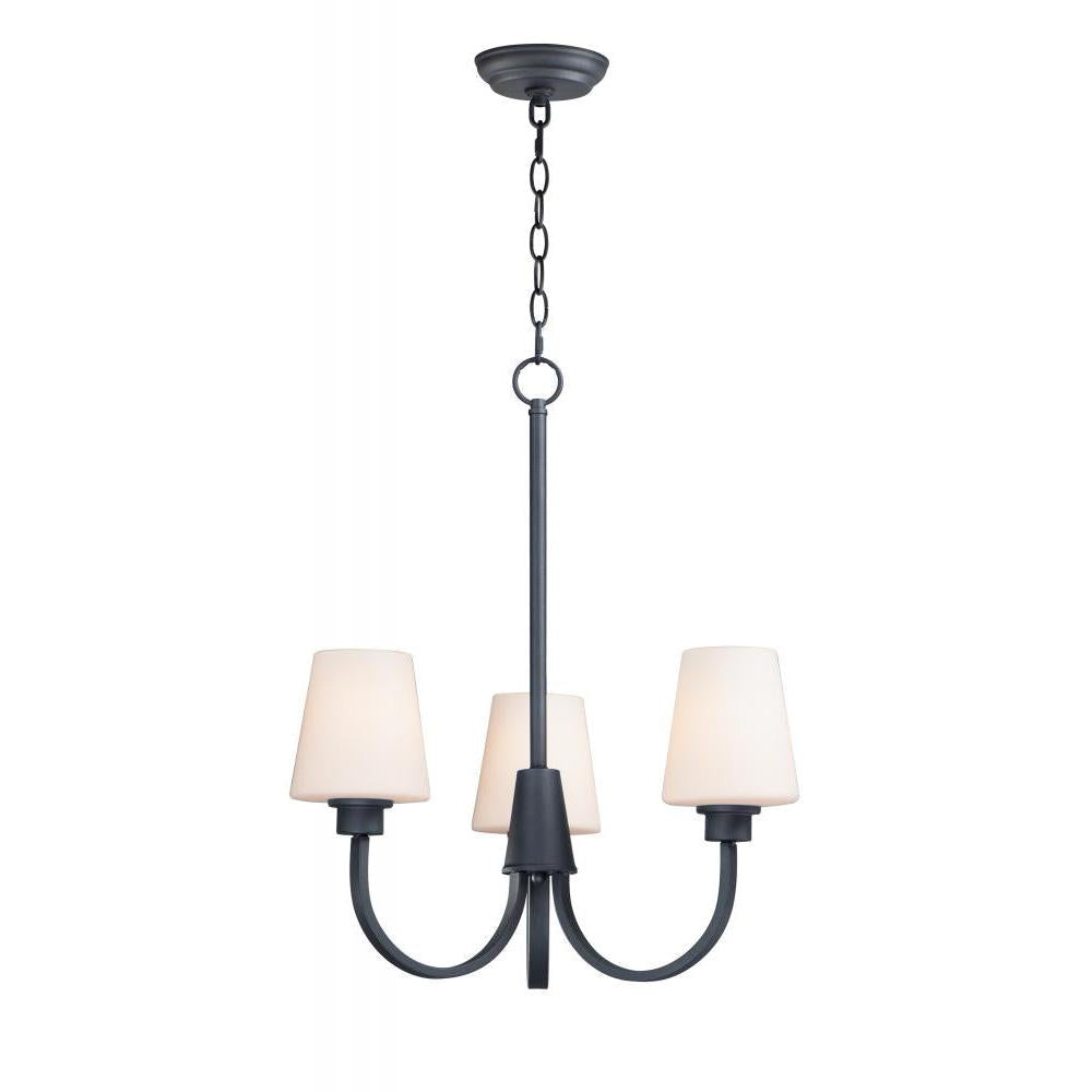 Maxim Lighting 11823SWBK Shelter 2 Inch Chandelier – Black