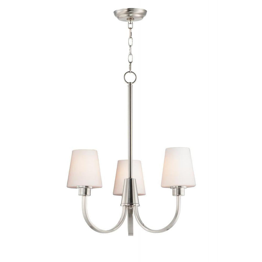 Maxim Lighting 11823SWSN Shelter 2 Inch Chandelier – Satin Nickel