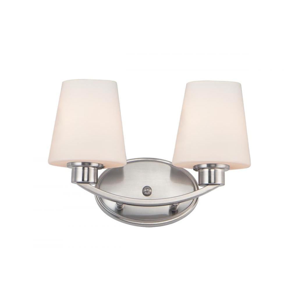 Maxim Lighting 11832SWSN Shelter 13 Inch Bathroom Vanity - Satin Nickel