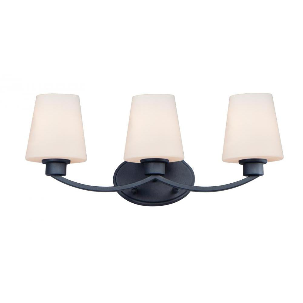 Maxim Lighting 11833SWBK Shelter 22 Inch Bathroom Vanity - Black
