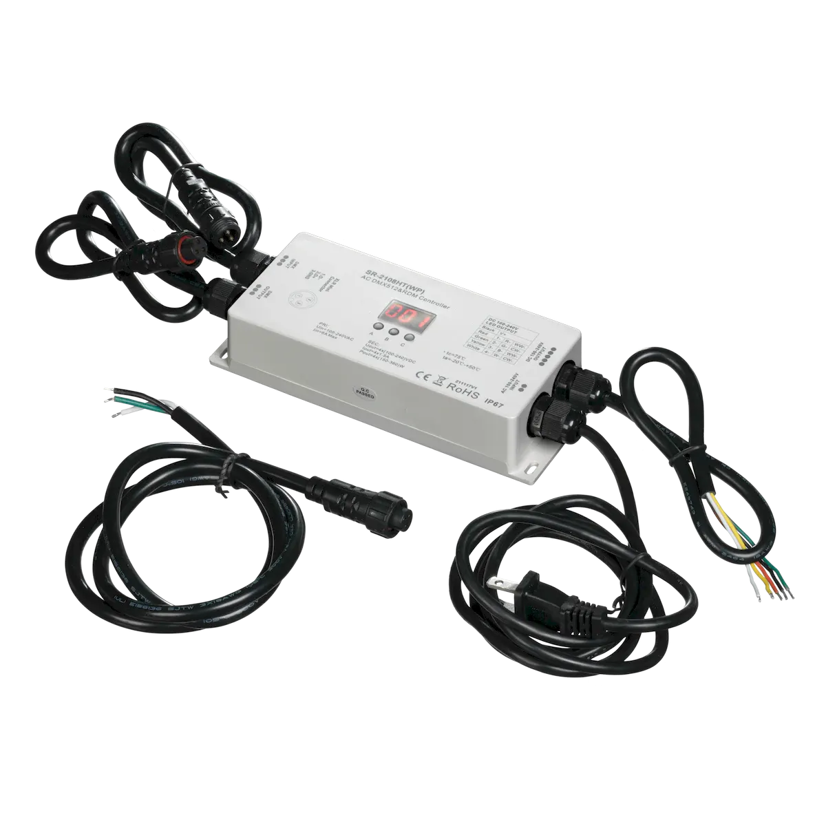 120V AC INPUT / 120V DC OUTPUT DMX Controller