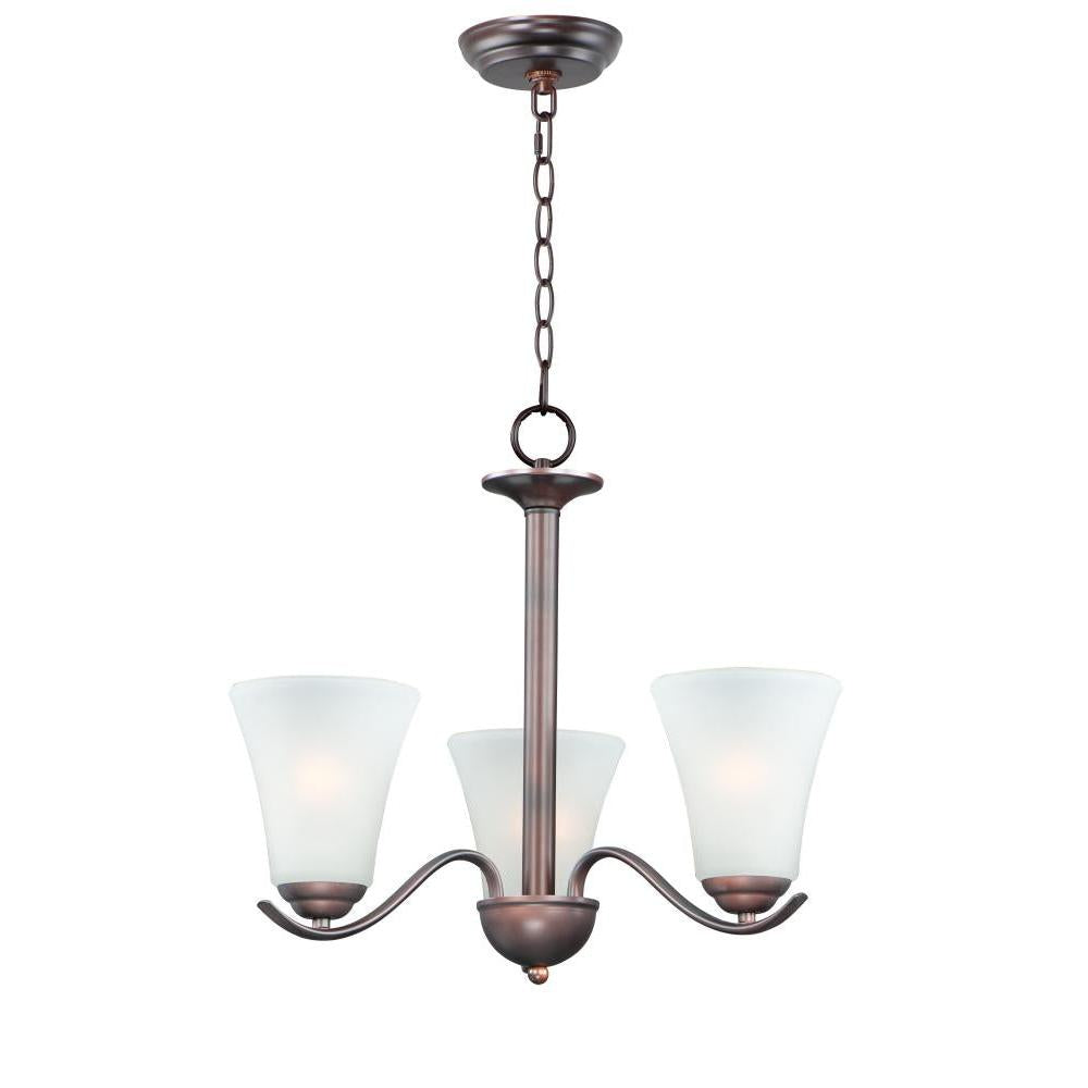 Maxim Lighting 12073FTOI Vital 20 Inch Chandelier – Oil Rubbed Bronze