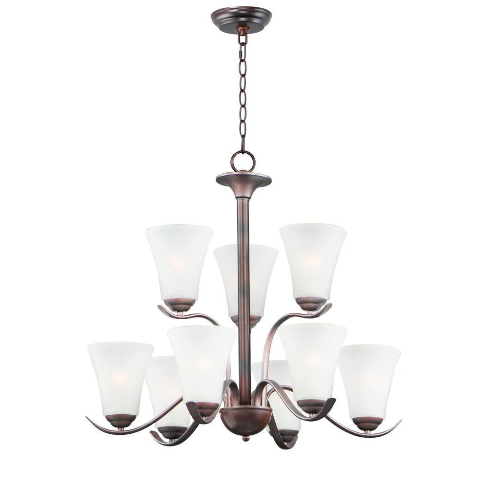 Maxim Lighting 12076FTOI Vital 26 Inch Chandelier – Oil Rubbed Bronze