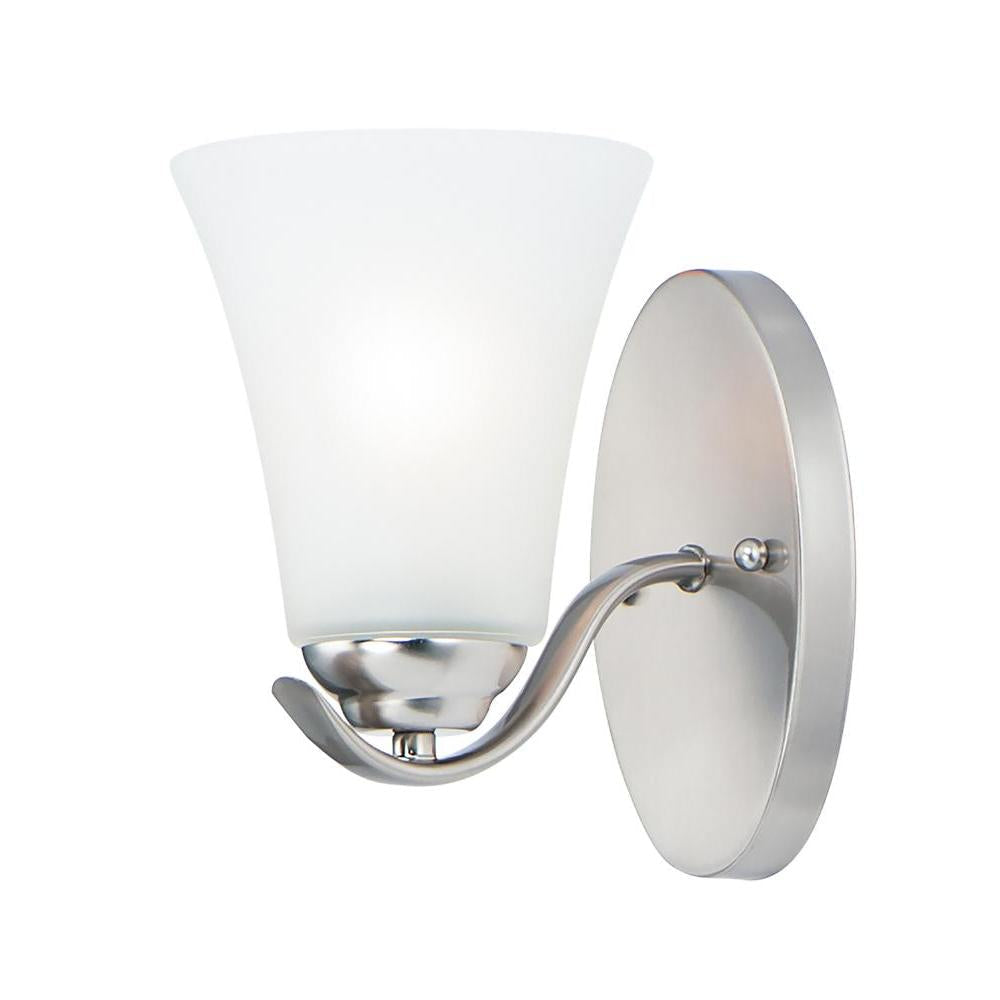 Maxim Lighting 12081FTSN Vital 5.5 Inch Bathroom Wall Sconce - Satin Nickel