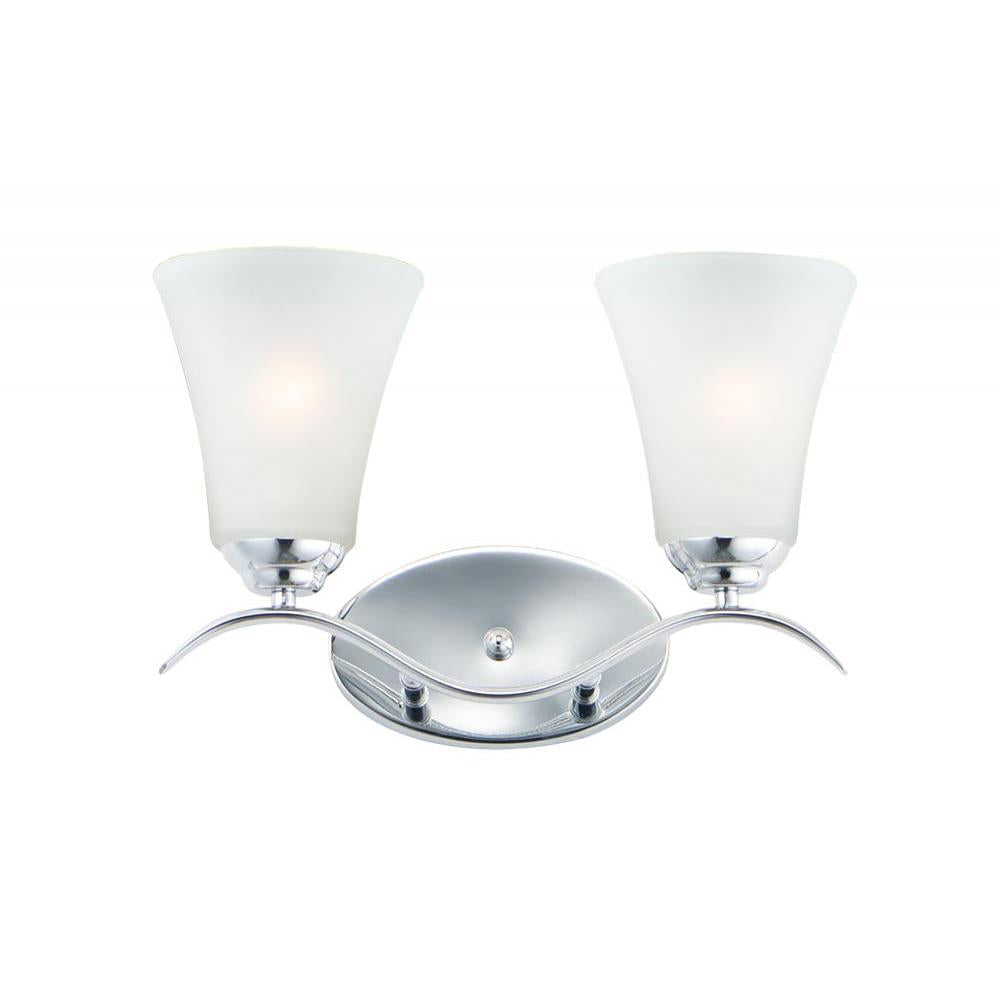 Maxim Lighting 12082FTPC Vital 14.5 Inch Bathroom Vanity - Polished Chrome