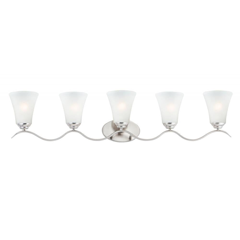 Maxim Lighting 12085FTSN Vital 41 Inch Bathroom Vanity - Satin Nickel