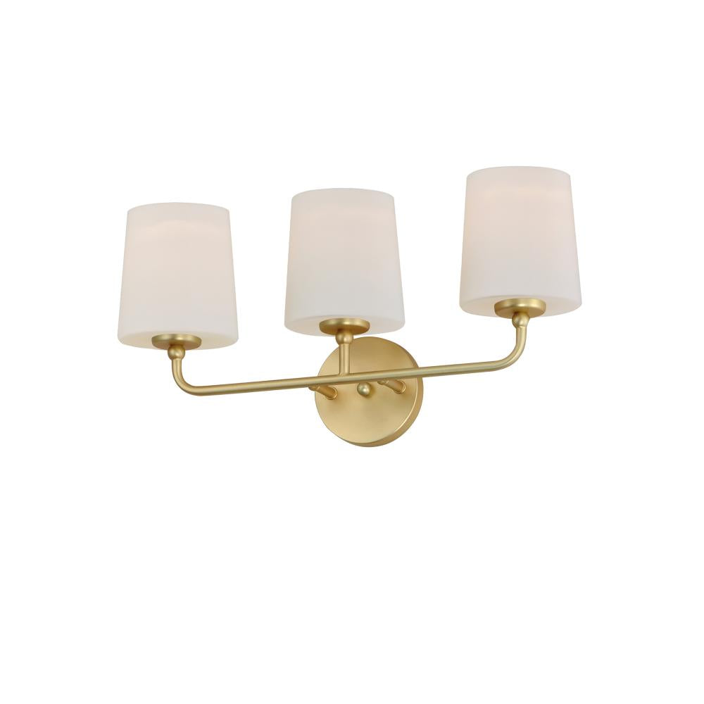 Maxim Lighting 12093SWSBR Bristol 20.75 Inch Bathroom Vanity - Satin Brass