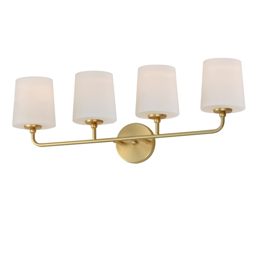 Maxim Lighting 12094SWSBR Bristol 28.5 Inch Bathroom Vanity - Satin Brass
