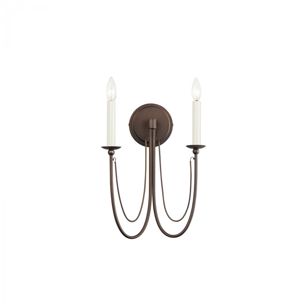 Maxim Lighting 12161CHB Plumette 14 Wall Sconce - Chestnut Bronze