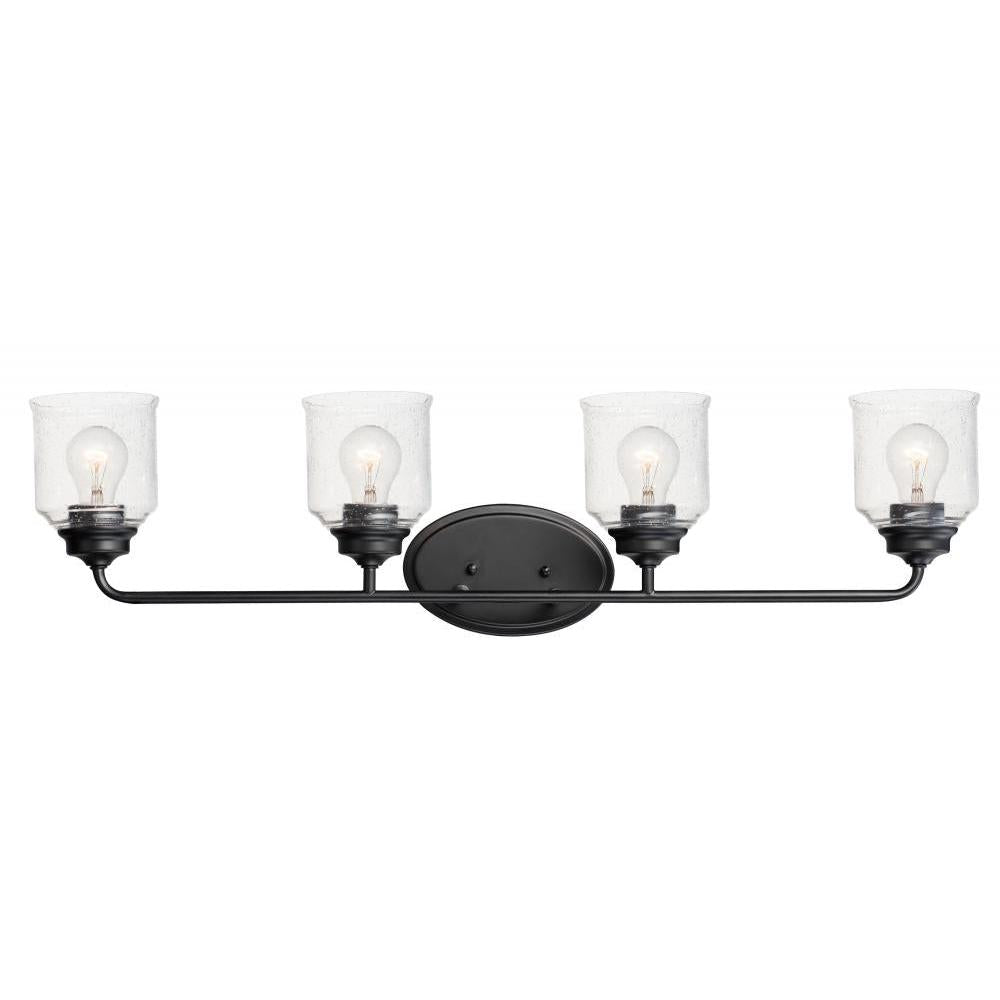 Maxim Lighting 12264CDBK Acadia 35 Inch Bathroom Vanity - Black