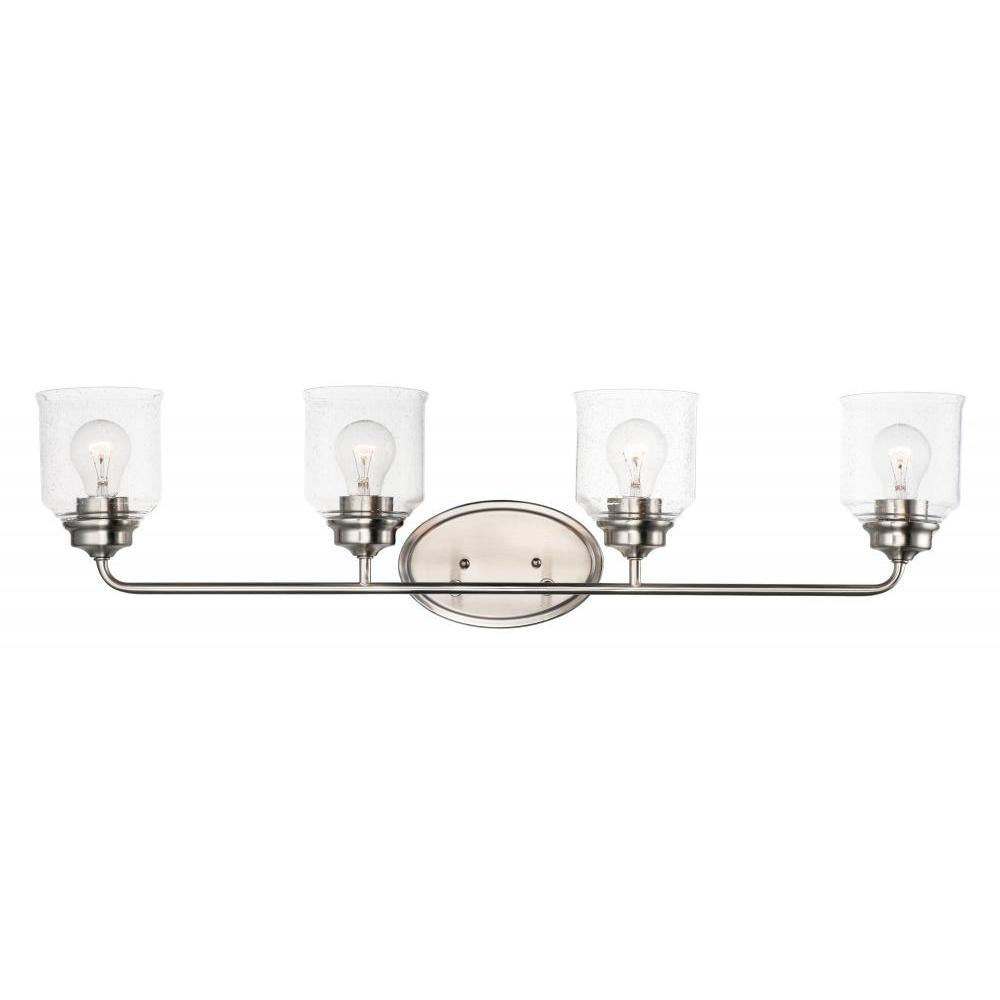 Maxim Lighting 12264CDSN Acadia 35 Inch Bathroom Vanity - Satin Nickel