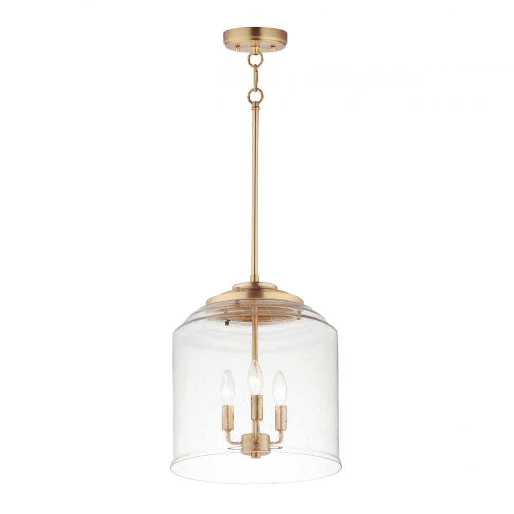 Maxim Lighting 12273CDHR Acadia 13.75 Inch 3 Light Pendant – Heritage
