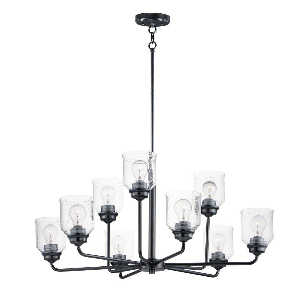 Maxim Lighting 12277CDBK Acadia 34.75 Inch Chandelier – Black
