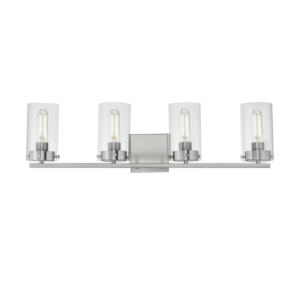 Maxim Lighting 12404CLSN Pinn 3 Inch Bathroom Vanity - Satin Nickel