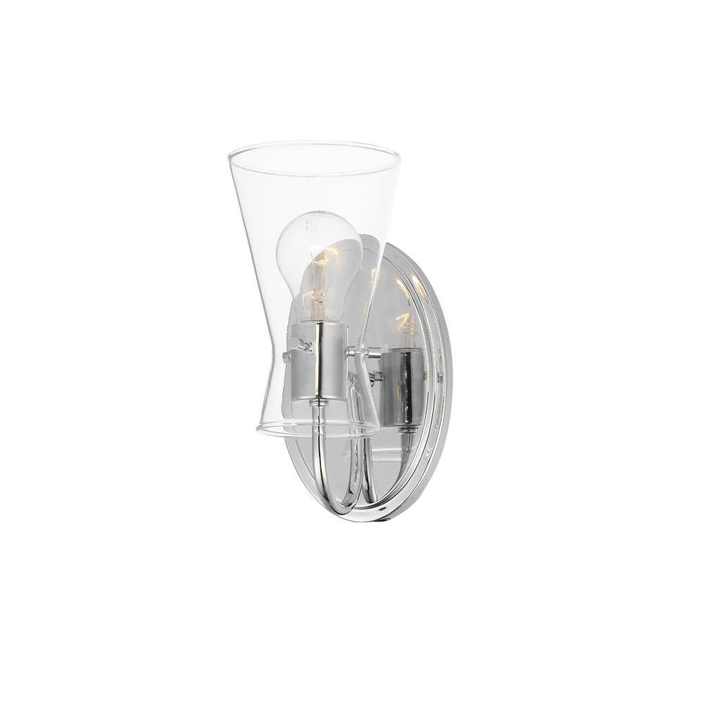 Maxim Lighting 12481CLPC Ava 5 Inch Bathroom Vanity - Polished Chrome