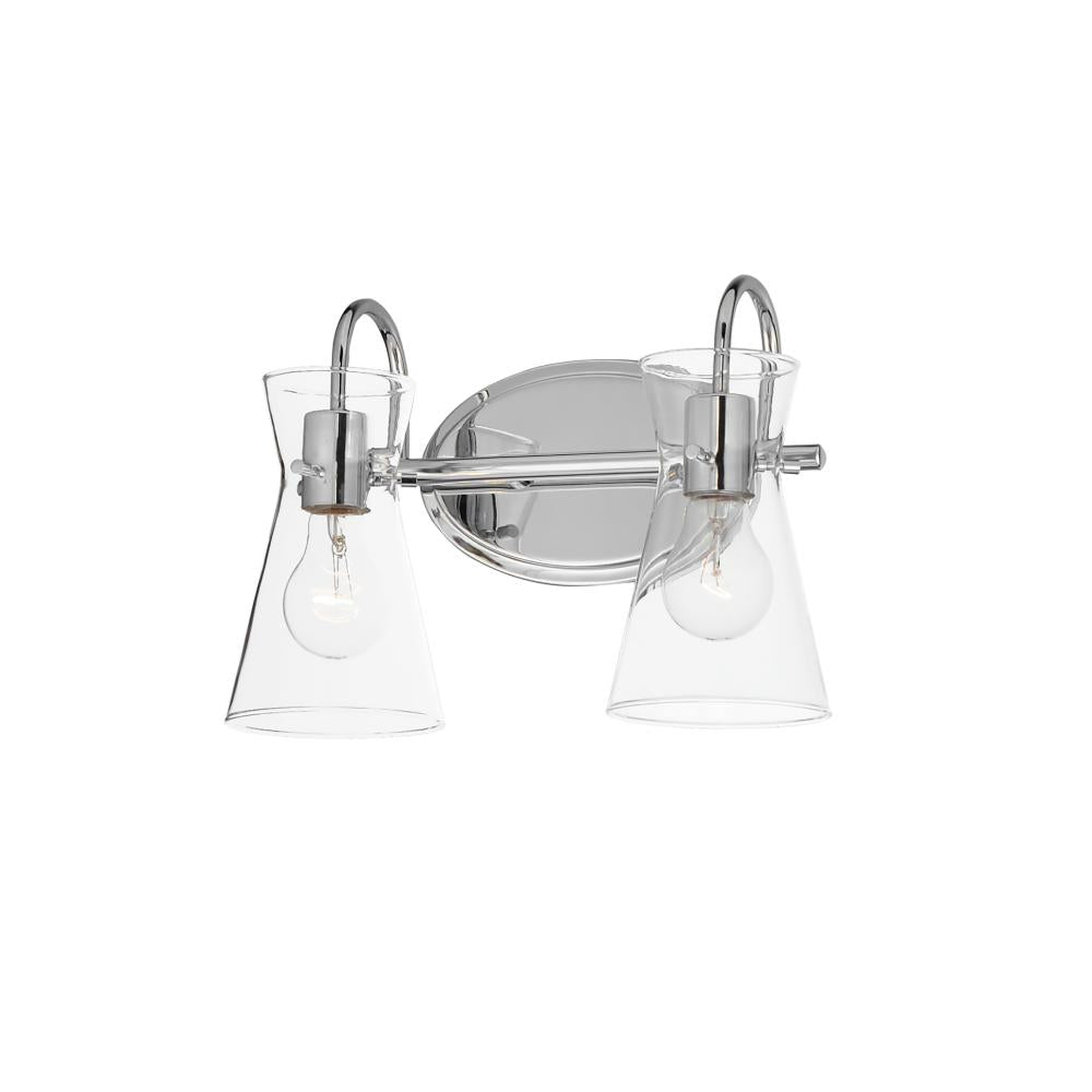 Maxim Lighting 12482CLPC Ava 13.5 Inch Bathroom Vanity - Polished Chrome