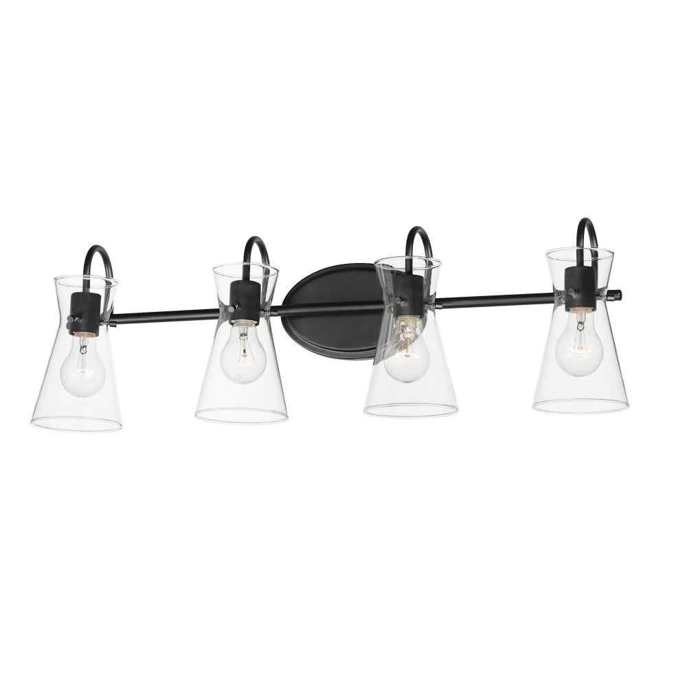 Maxim Lighting 12484CLBK Ava 30.7 Inch Bathroom Vanity - Black