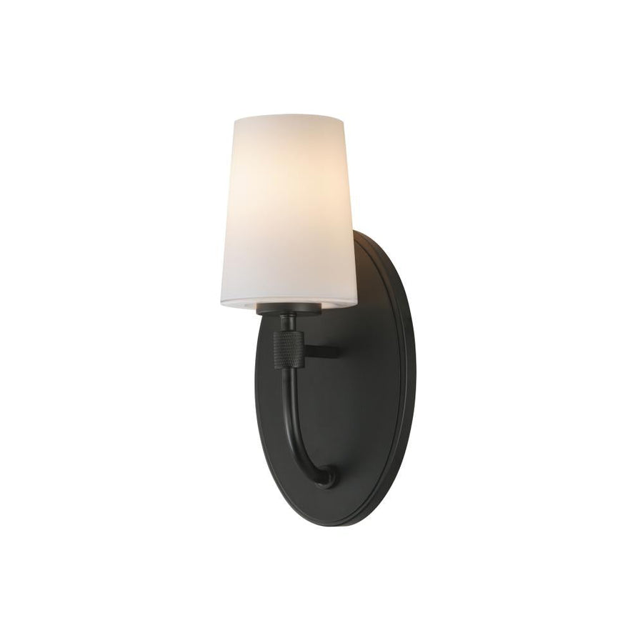 Maxim Lighting 12691WTBK Durham 5.75 Wall Sconce - Black