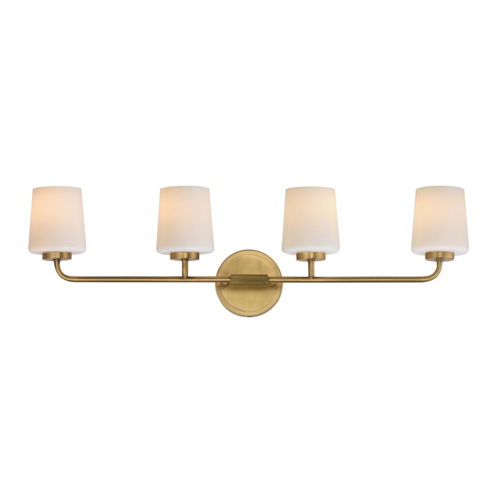 Maxim Lighting 12694WTNAB Durham 32.5 Inch Bathroom Vanity - Natural Aged Brass