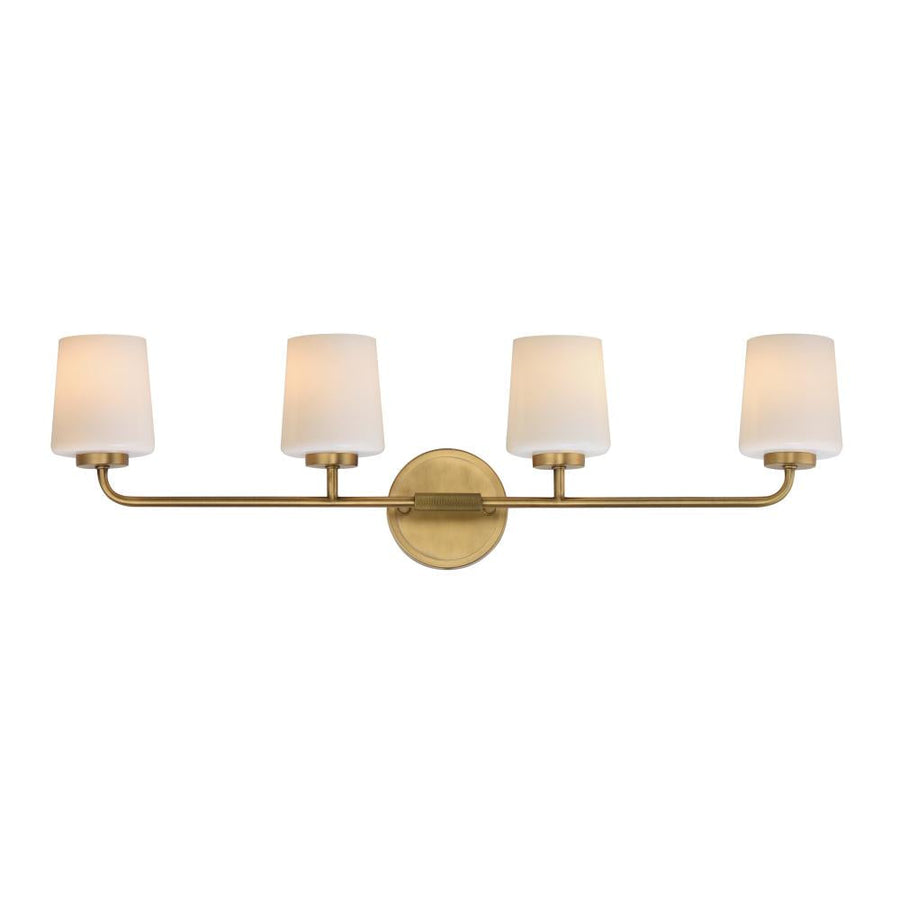 Maxim Lighting 12694WTNAB Durham 32.5 Inch Bathroom Vanity - Natural Aged Brass
