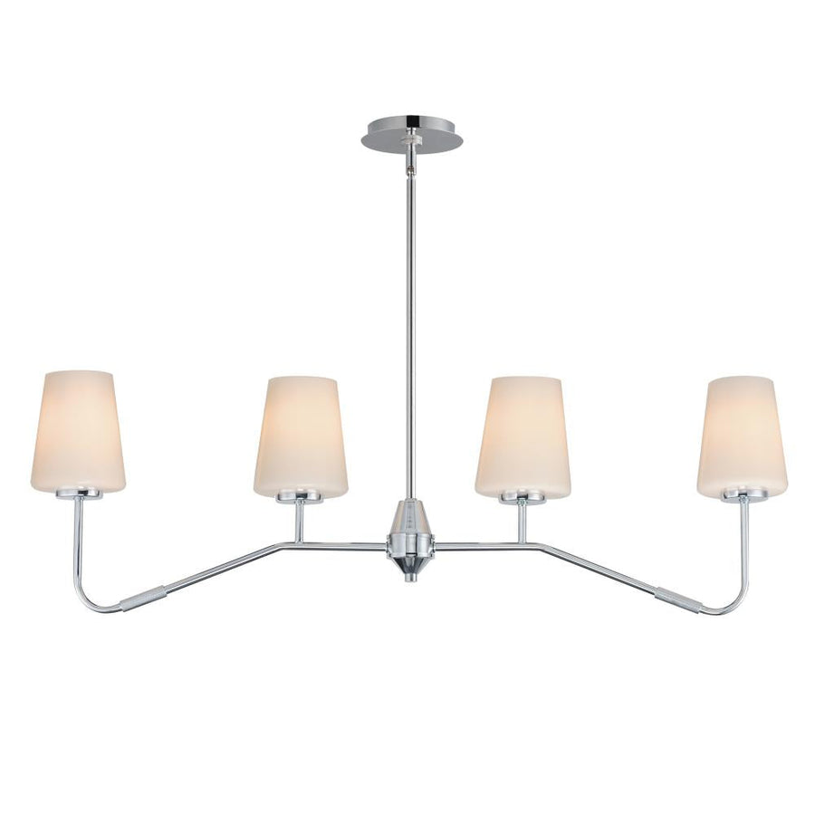 Maxim Lighting 12697WTPC Durham 38.5 Inch Linear Pendant – Polished Chrome