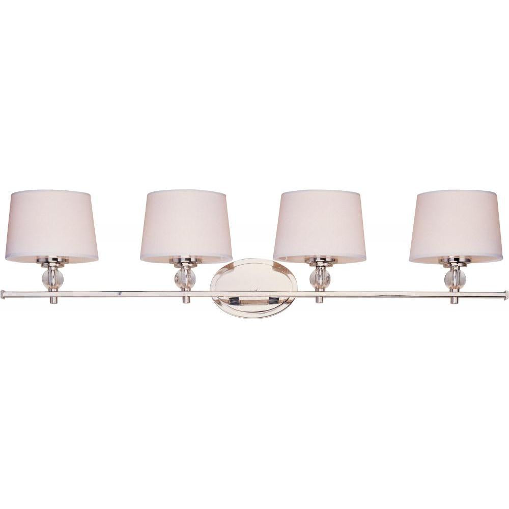 Maxim Lighting 12764WTPN Rondo 36.25 Inch Bathroom Vanity - Polished Nickel