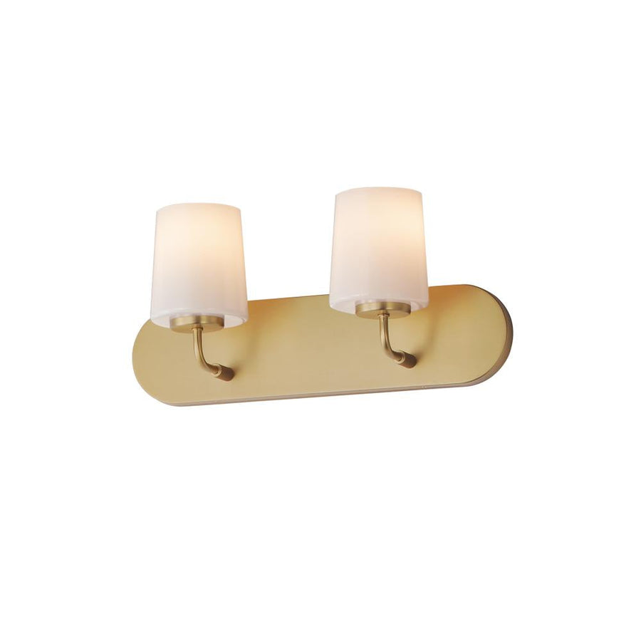 Maxim Lighting 12892WTNAB Durham 18 Inch Bathroom Vanity - Natural Aged Brass