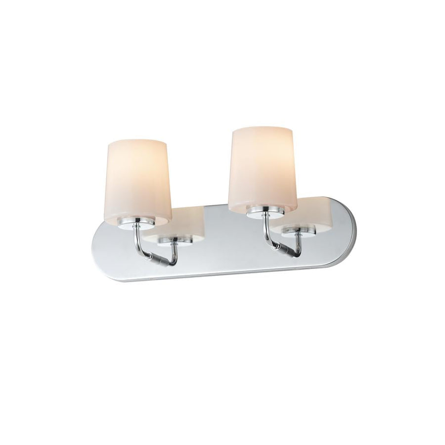 Maxim Lighting 12892WTPC Durham 18 Inch Bathroom Vanity - Polished Chrome