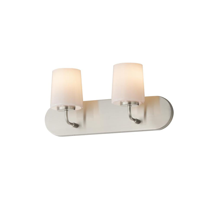 Maxim Lighting 12892WTSN Durham 18 Inch Bathroom Vanity - Satin Nickel