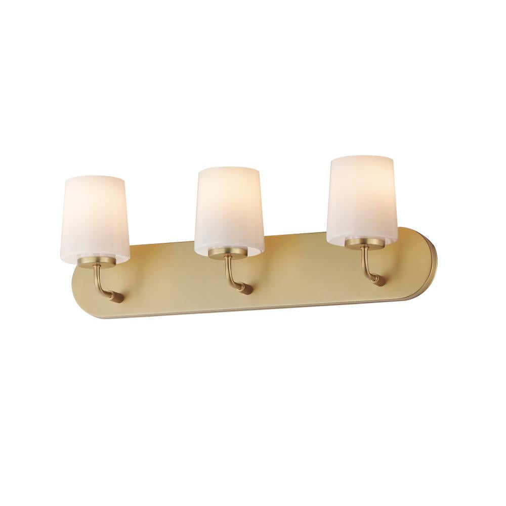 Maxim Lighting 12893WTNAB Durham 24 Inch Bathroom Vanity - Natural Aged Brass