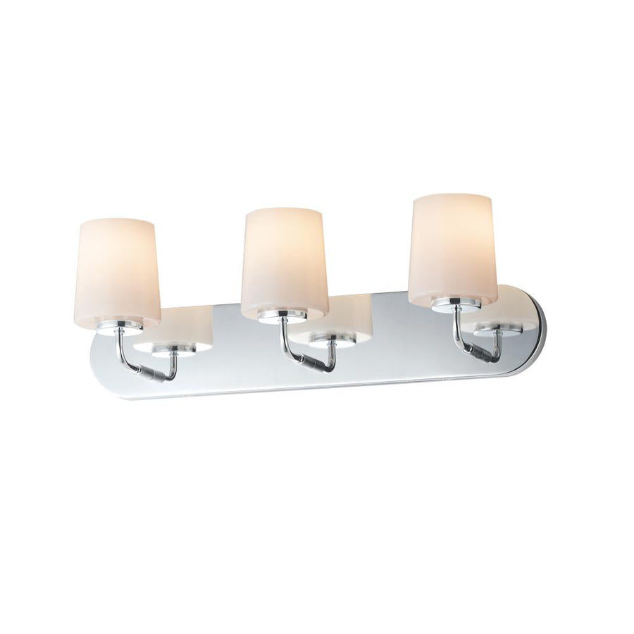 Maxim Lighting 12893WTPC Durham 24 Inch Bathroom Vanity - Polished Chrome