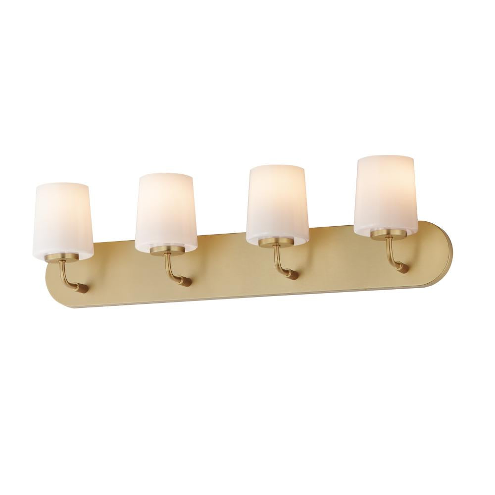 Maxim Lighting 12894WTNAB Durham 3 Inch Bathroom Vanity - Natural Aged Brass
