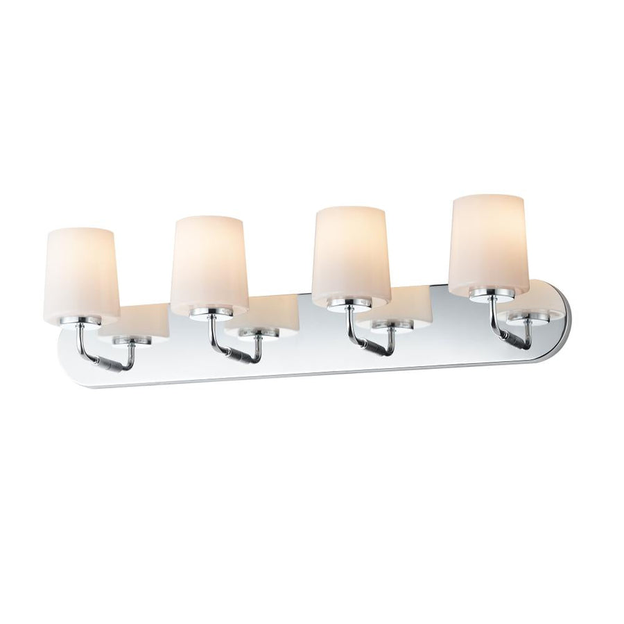 Maxim Lighting 12894WTPC Durham 3 Inch Bathroom Vanity - Polished Chrome