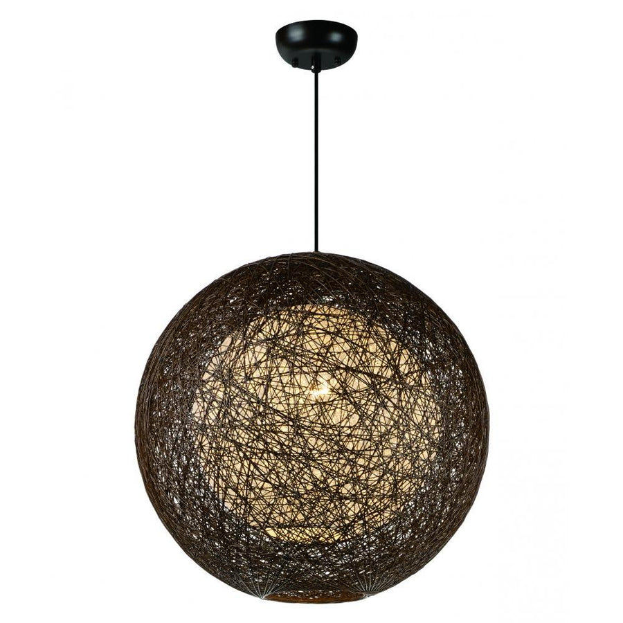 Maxim Lighting 14405CHWT Bali-Outdoor Pendant - Chocolate