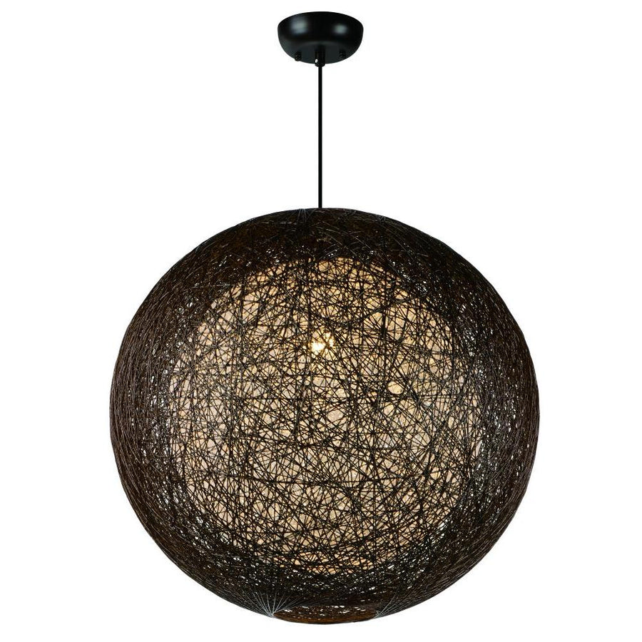 Maxim Lighting 14407CHWT Bali-Outdoor Pendant - Chocolate