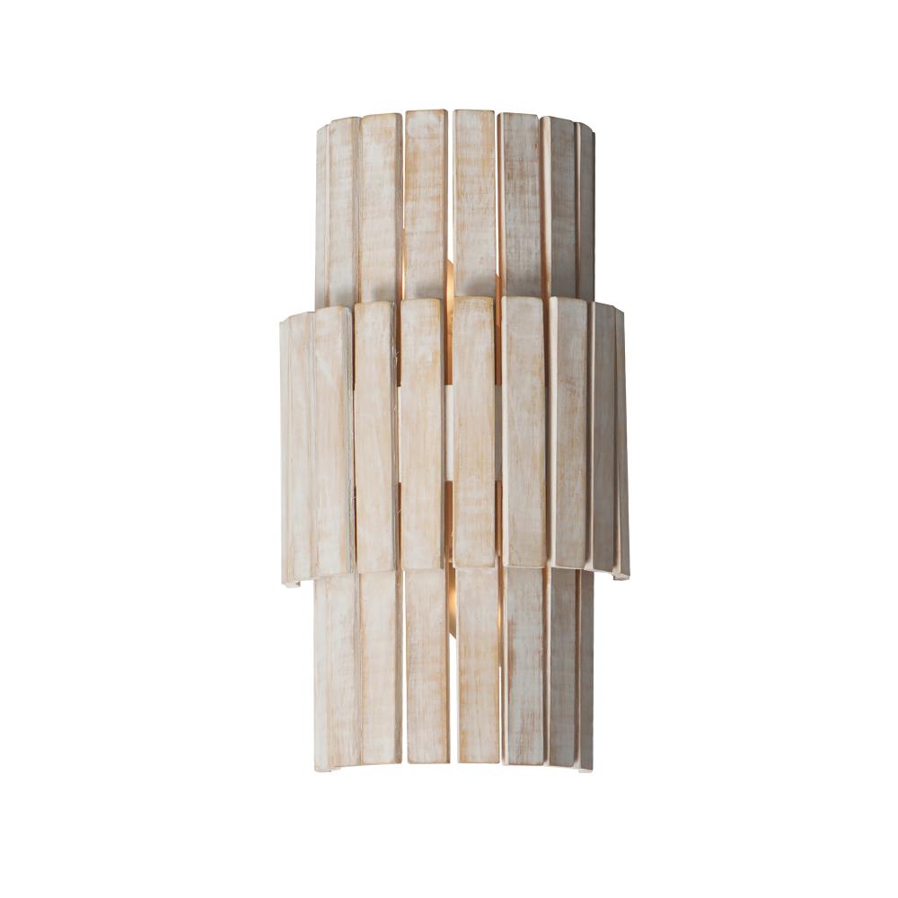 Maxim Lighting 14450WWTEC Satori 7 Wall Sconce - Ecru