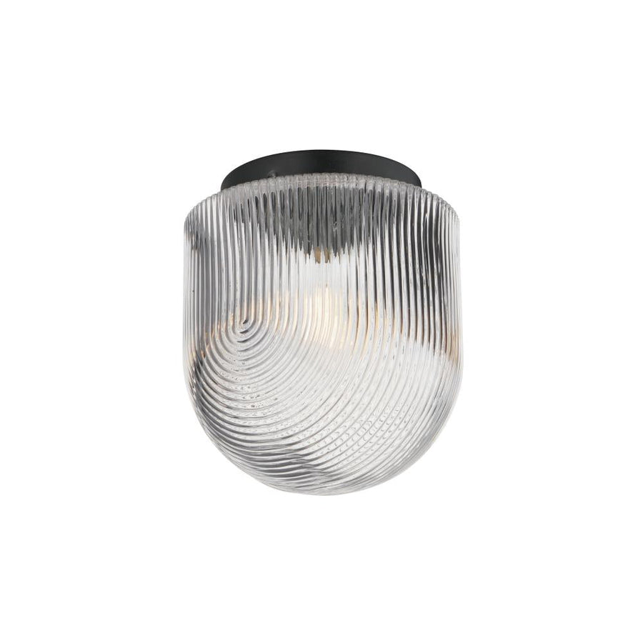 Maxim Lighting 15120CRBK Dune 9 Inch Flush Mount Light – Black